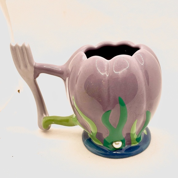 Disney Parks Princess Ariel Dinglehopper Little Mermaid Sculpted Mug - Picture 3 of 6